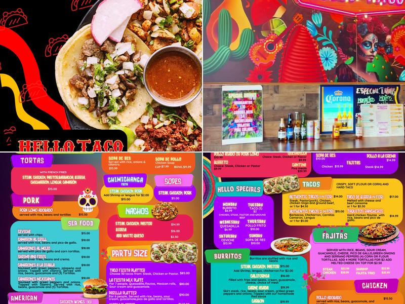 HELLO TACO Menu
