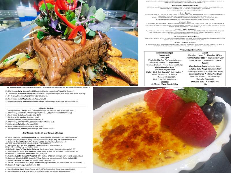 Northside Bistro Raleigh Menu