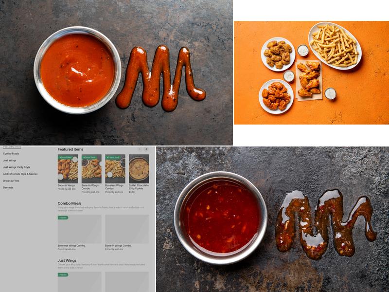 It's Just Wings Menu