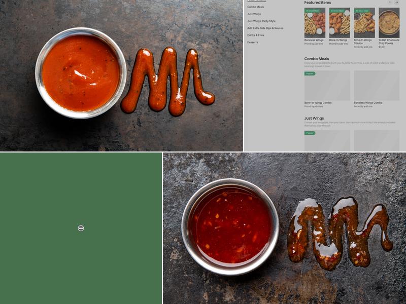 It's Just Wings Menu