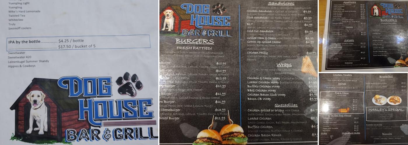 Bo’s Place #3 Menu