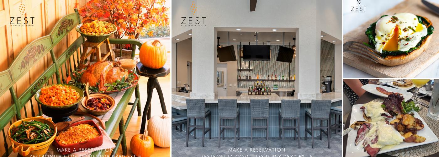 Zest Restaurant at Valencia Bonita