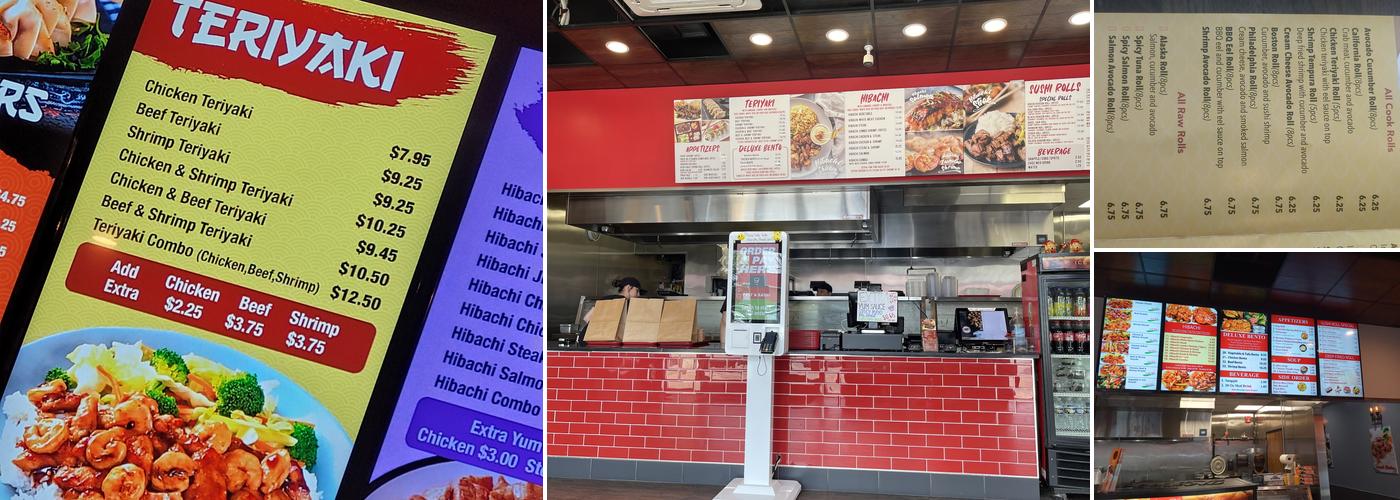 sakura express Menu