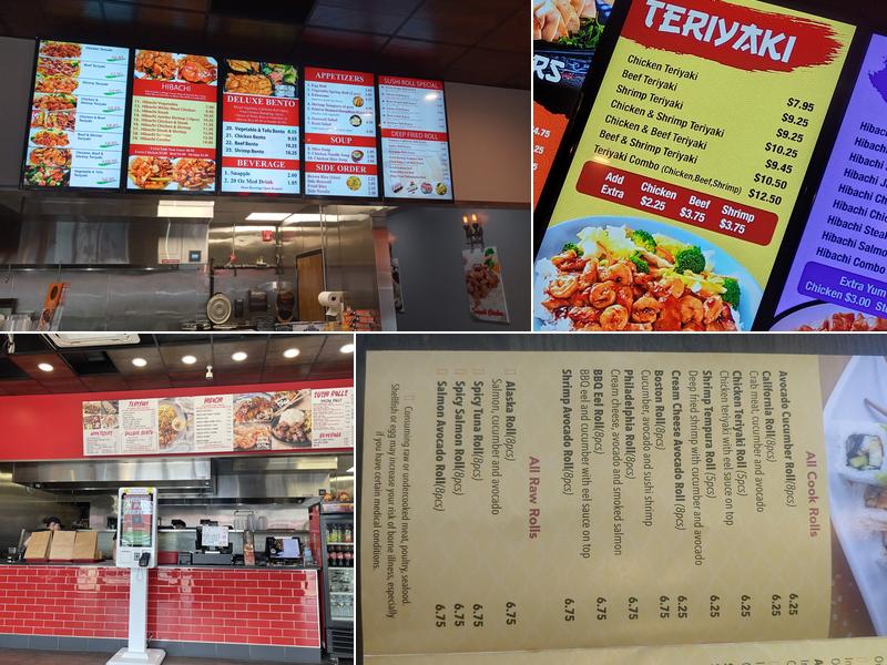 sakura express Menu