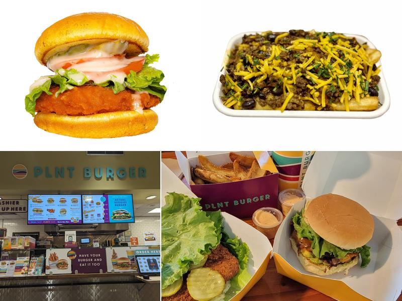 PLNT Burger Menu