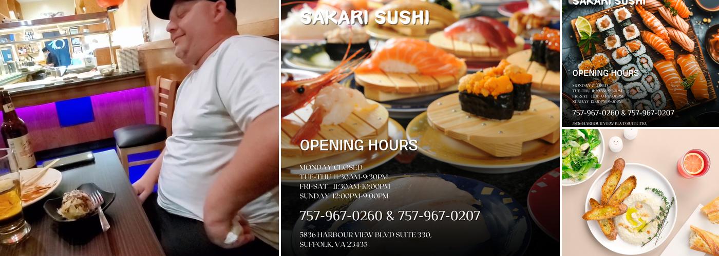Sakari Sushi Menu