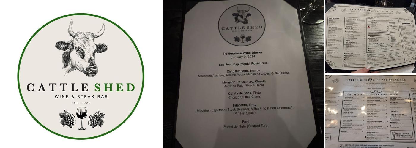 Cattle Shed Wine & Steak Bar Menu