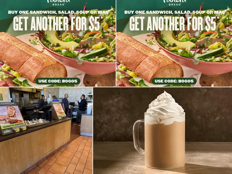 Panera Bread Menu