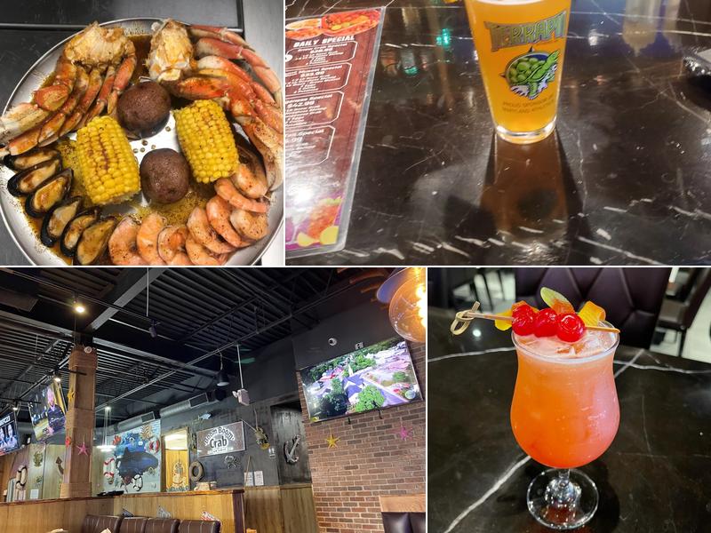 BOOM BOOM CRAB CAJUN SEAFOOD & BAR Menu