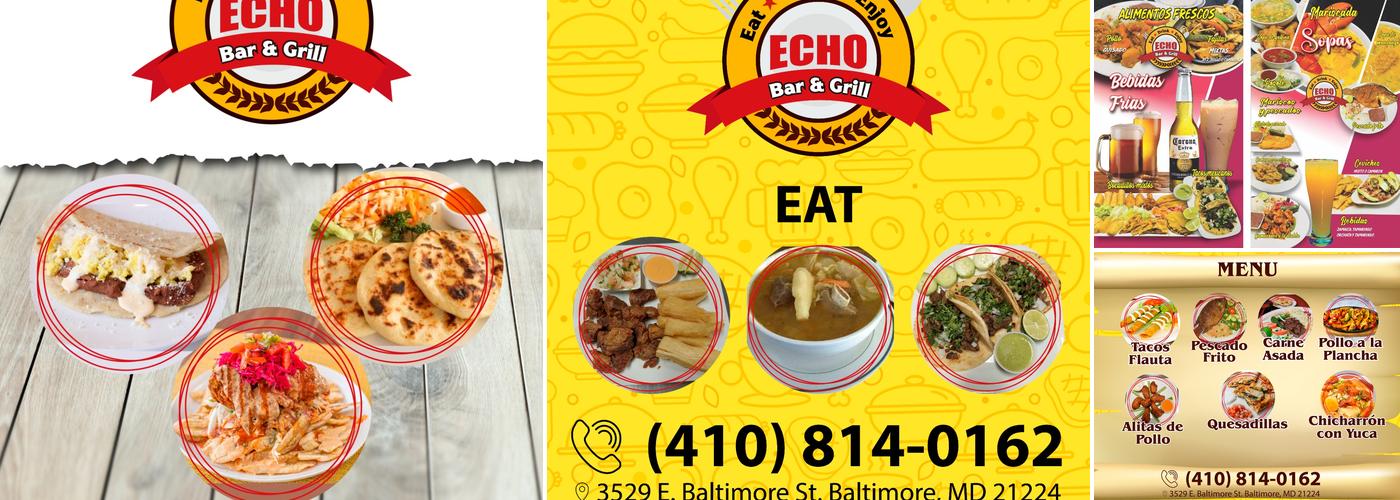 Echo Bar & Grill Menu