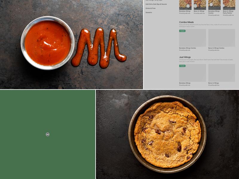 It's Just Wings Menu