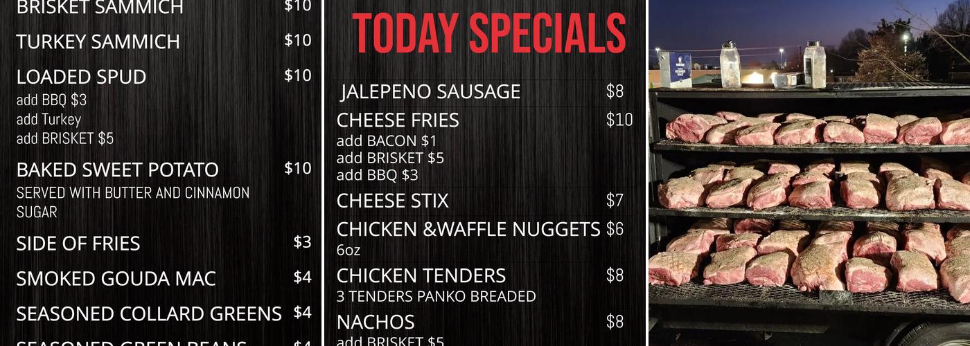 Fat Man & His Food Menu