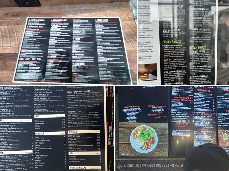 Pressed Cafe Menu