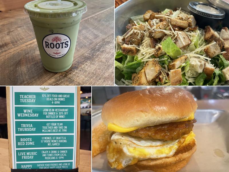 Roots Kitchen & Bar Menu