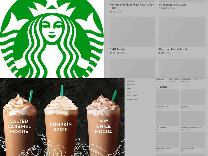 Starbucks Menu