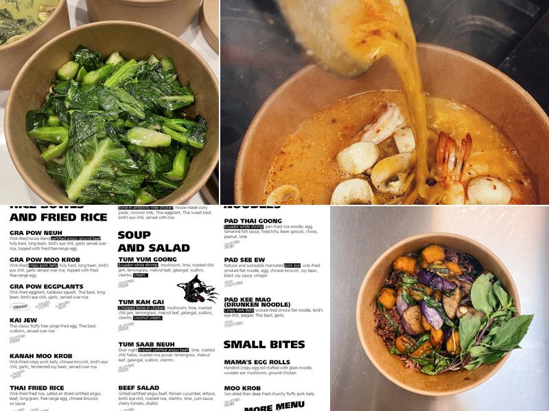 Holy Basil DTLA Menu