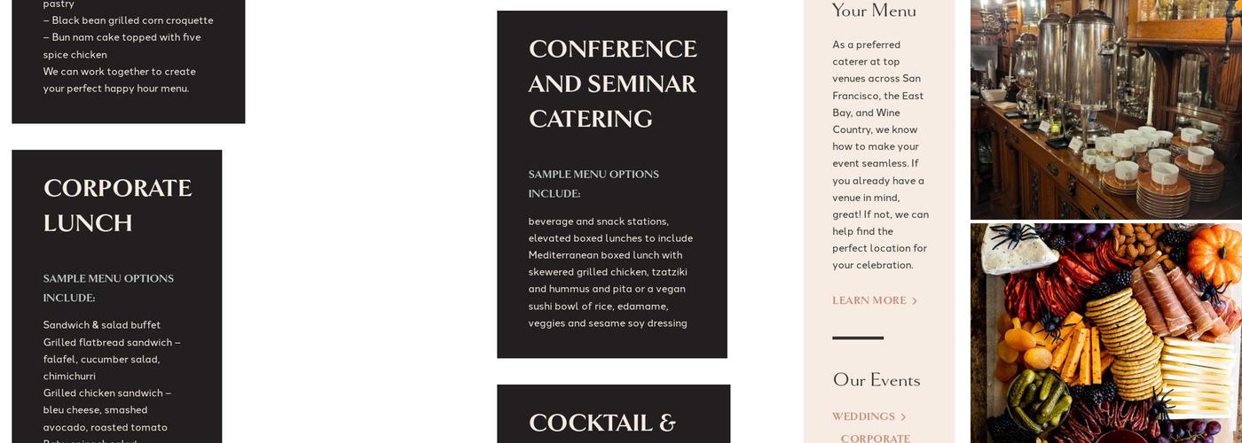 49 Square Catering Menu