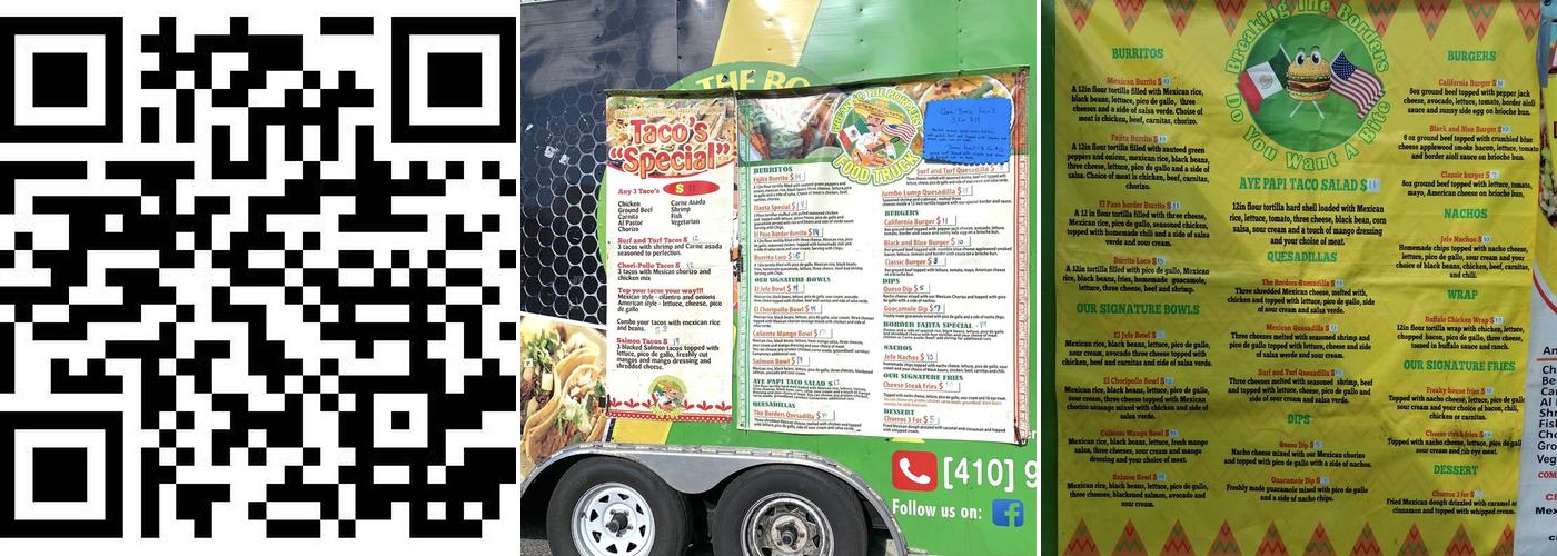 Breaking the Borders Menu