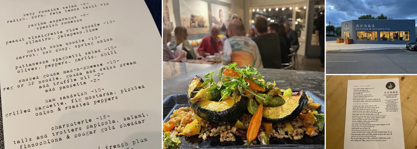 Nomad Kitchen Menu