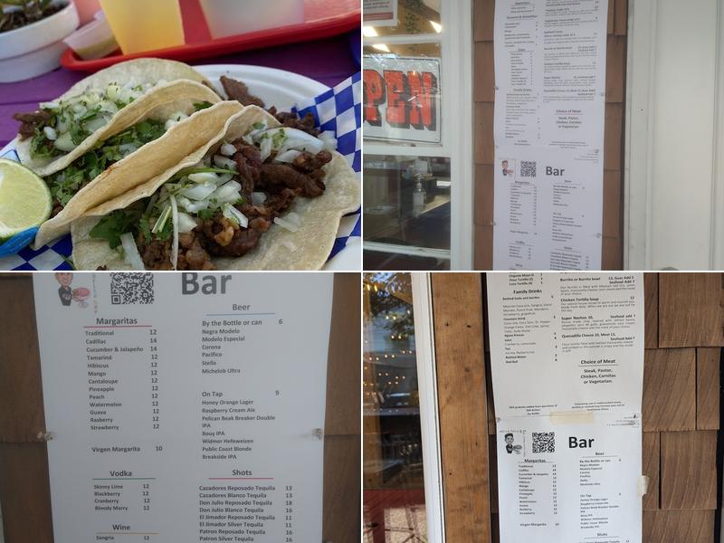 Kiki's Tacos Menu