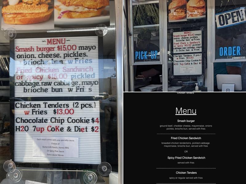 Imagination on Fire Menu