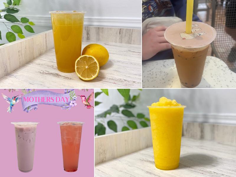 JUJU66 real fruit smoothie and fresh tea