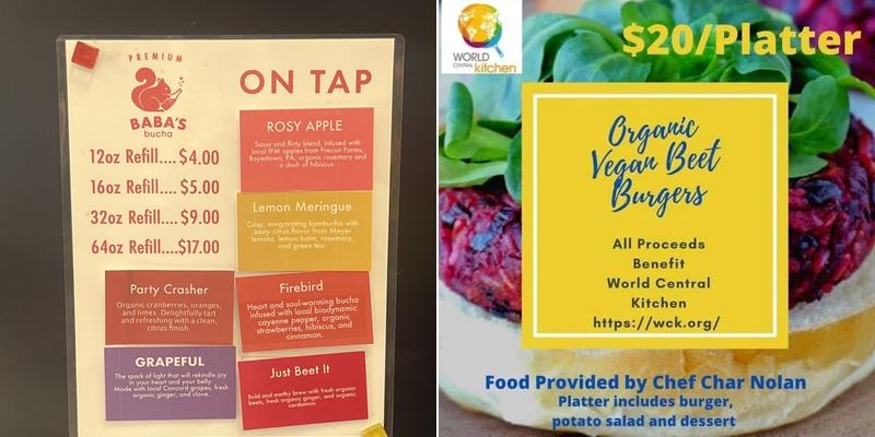 Baba's Brew Menu