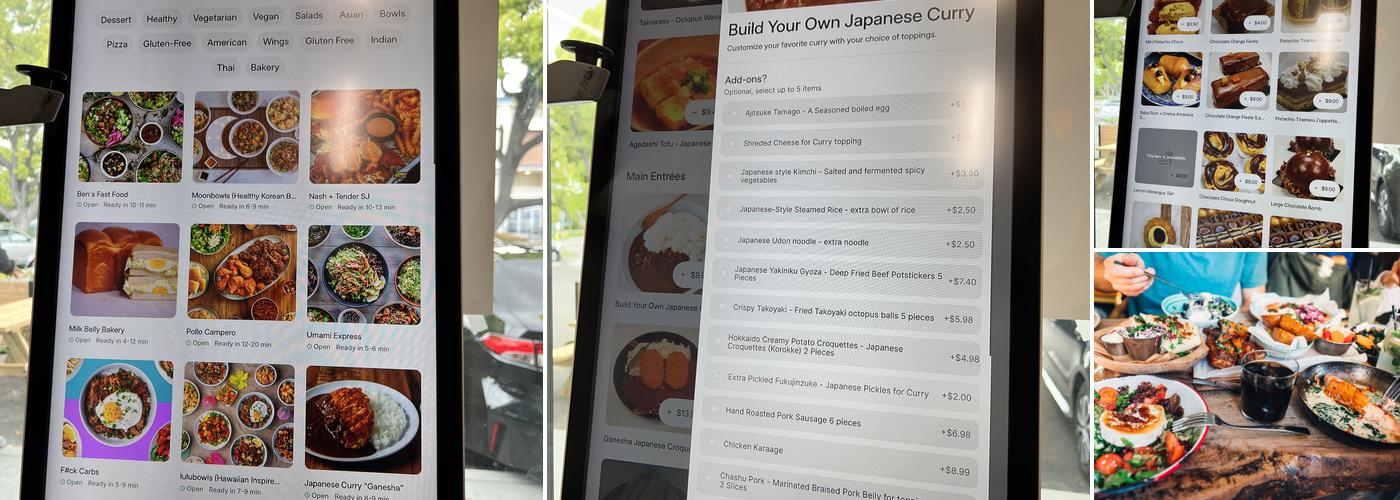 Ruff Food Pickup Menu