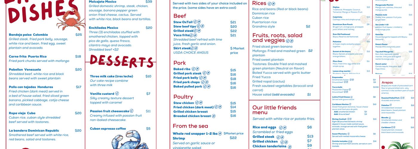Area 337 Menu
