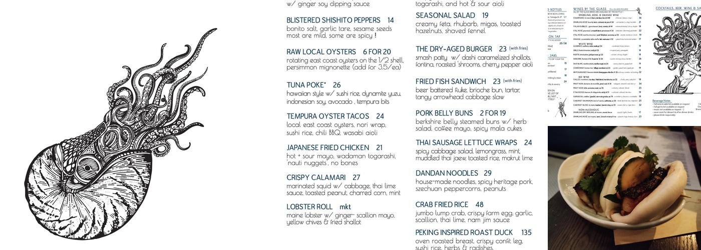 Nautilus Pier 4 Menu