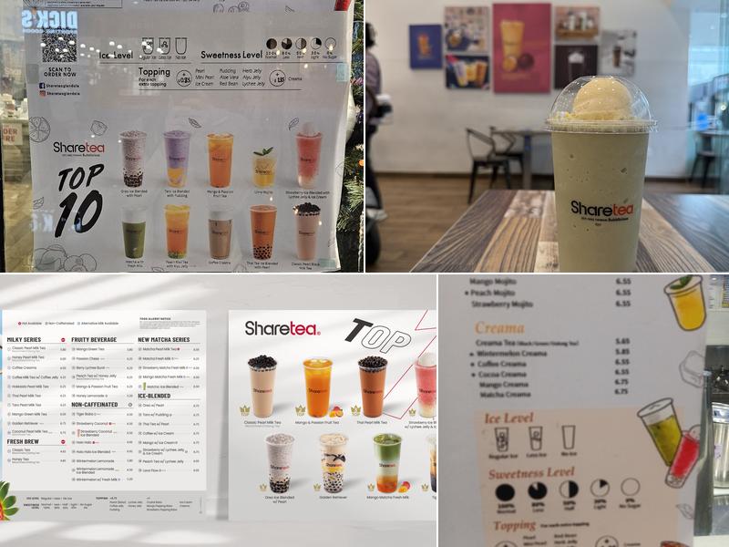 Sharetea Menu
