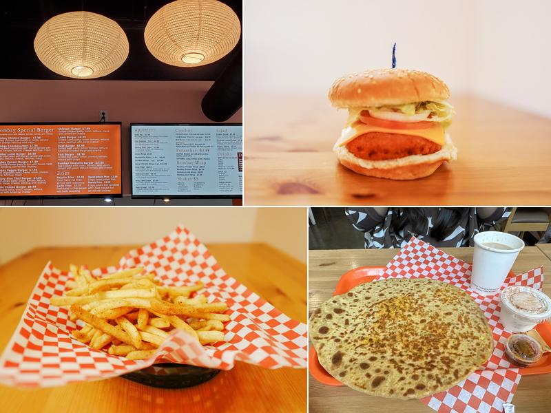 Bombay Burger Menu