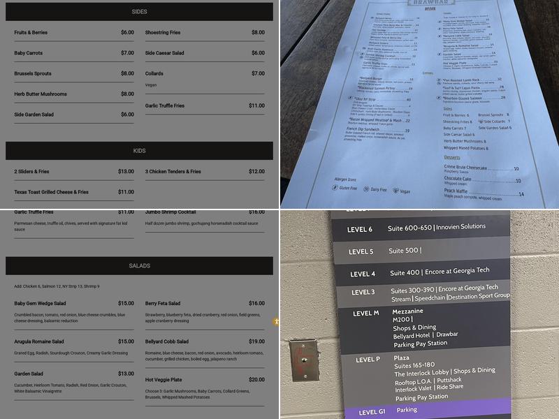 Drawbar Menu