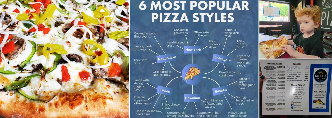 Buck's Pizzeria Menu