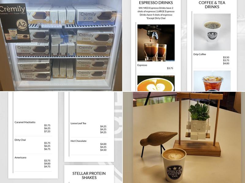 Stellar Coffee Co. Menu