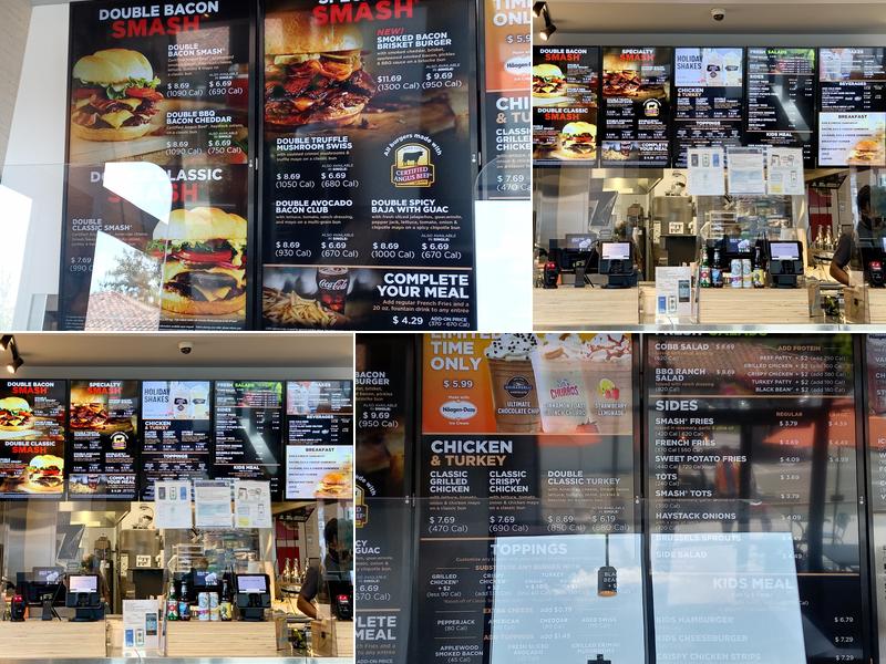 Smashburger Menu