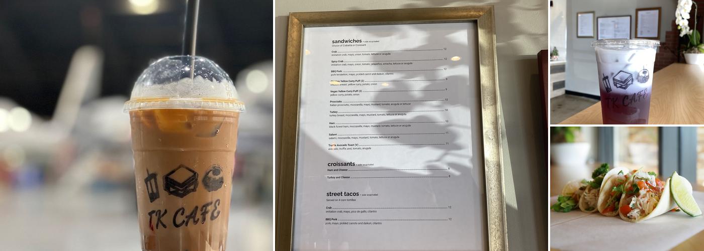 TK Cafe Menu