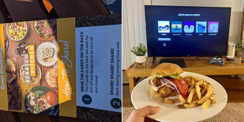 Scratch Kitchen Menu