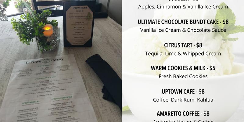 Uptown Eatery Menu