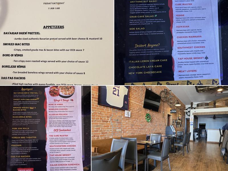 Ogle County Brewery Menu