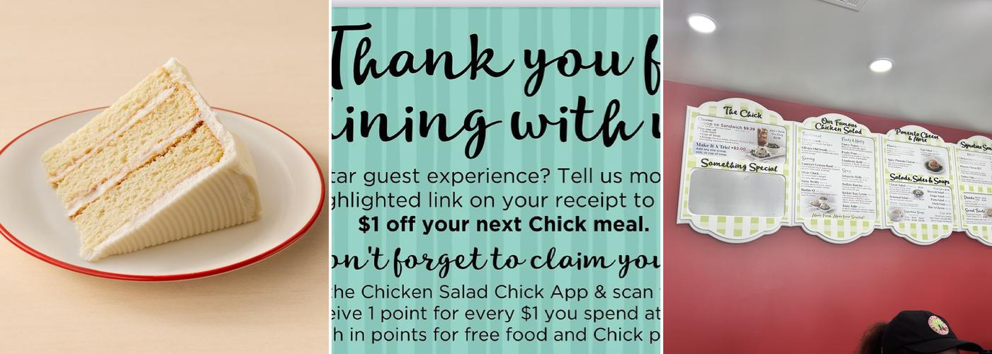 Chicken Salad Chick Menu