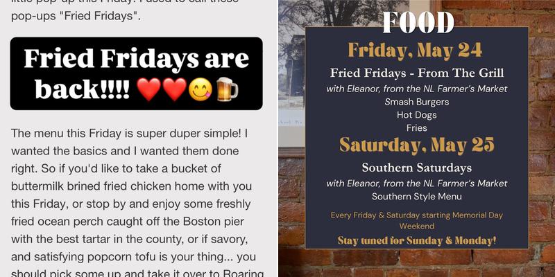 Roaring 20s Brewery & Taphouse Menu