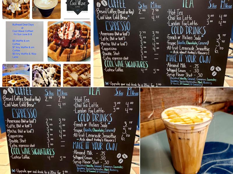 Cool Wave Coffee Menu