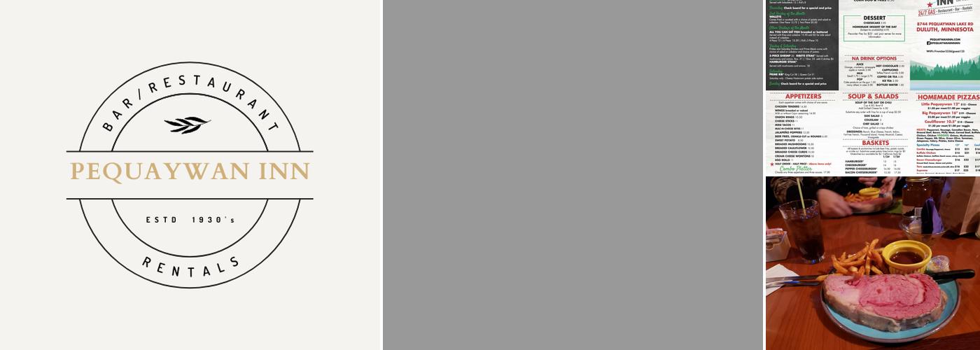 Pequaywan Inn Menu