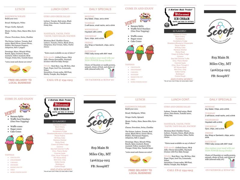 Scoop MT Menu
