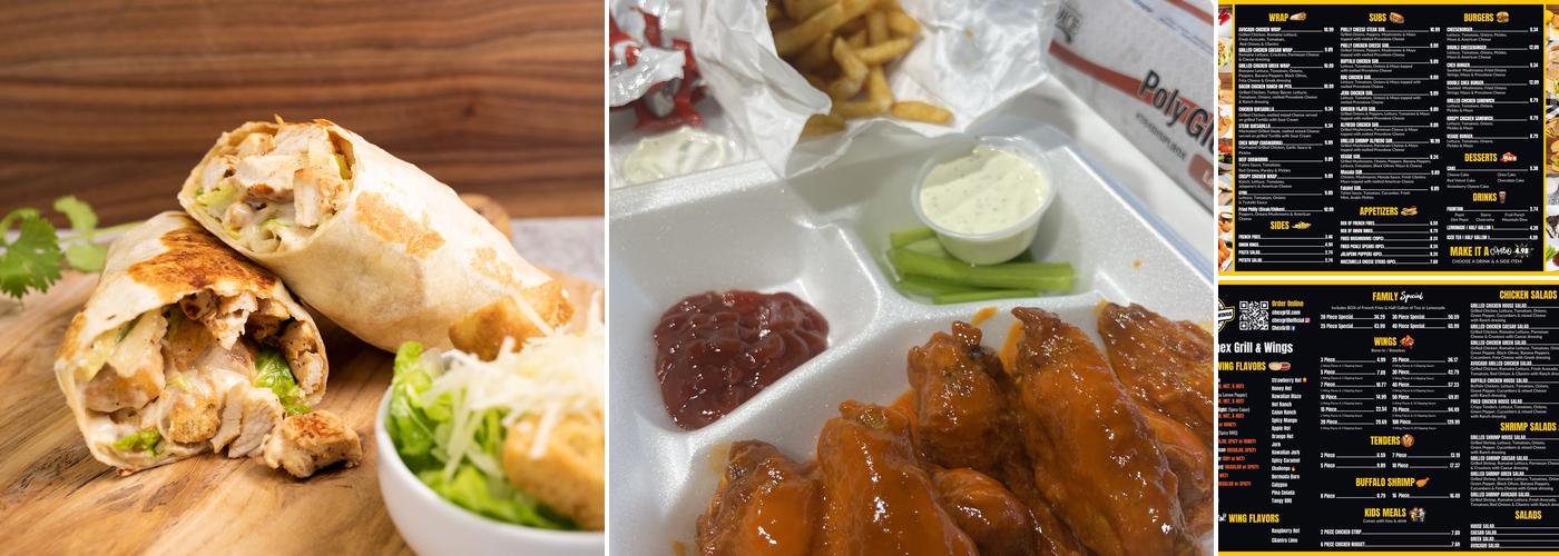 Chex Grill & Wings Pineville Menu