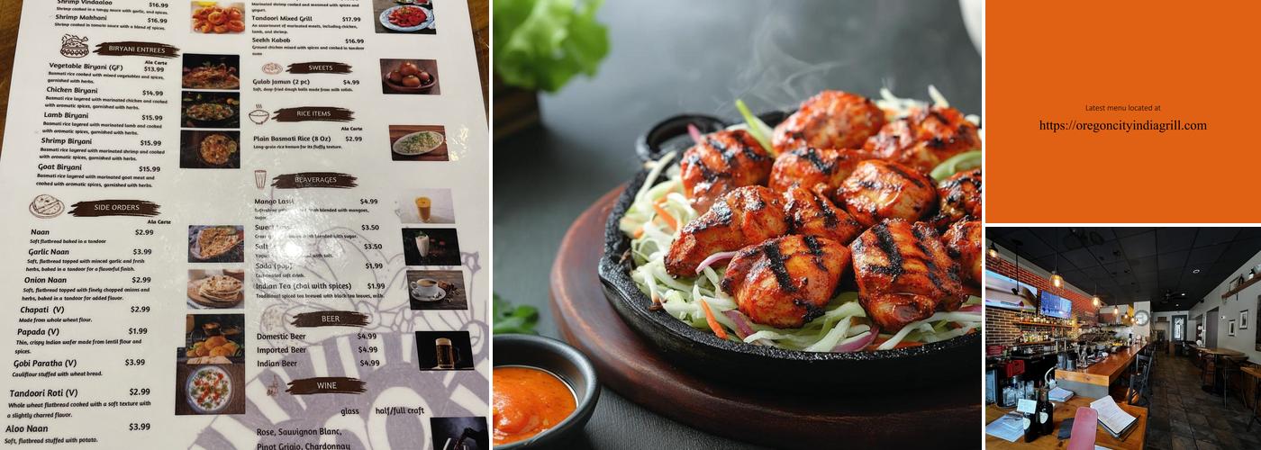 Oregon City Grill Menu