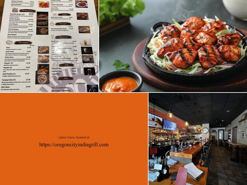 Oregon City Grill Menu