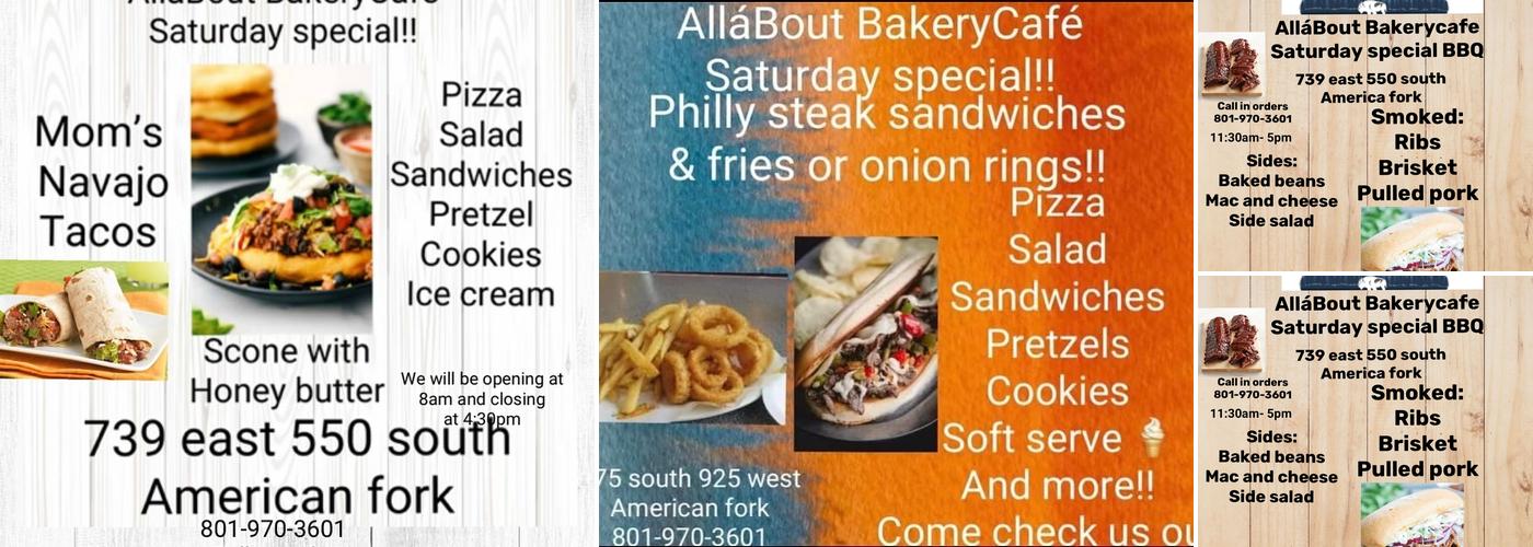 AllaBout BakeryCafe Menu