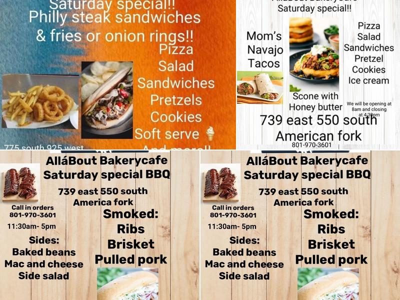 AllaBout BakeryCafe Menu